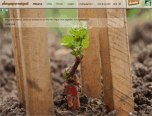 Tablet Screenshot of champagne-marguet.fr